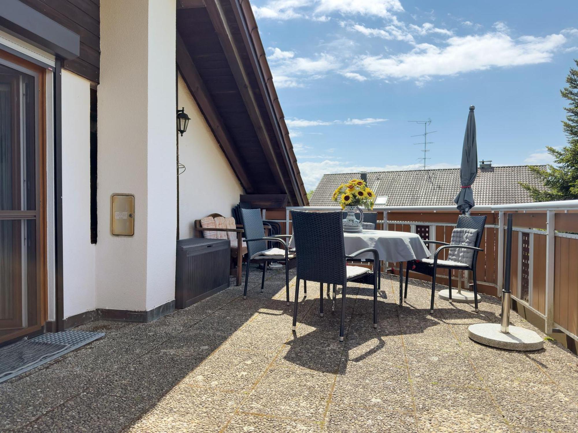 Ferienwohnung 'Haus Bluetenmeer' Langenargen Dış mekan fotoğraf